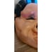 Vintage 1984 Be Something Studios Face Halloween Mask BSS Old Lady