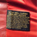 Vintage Burgandy Real Leather Blazer