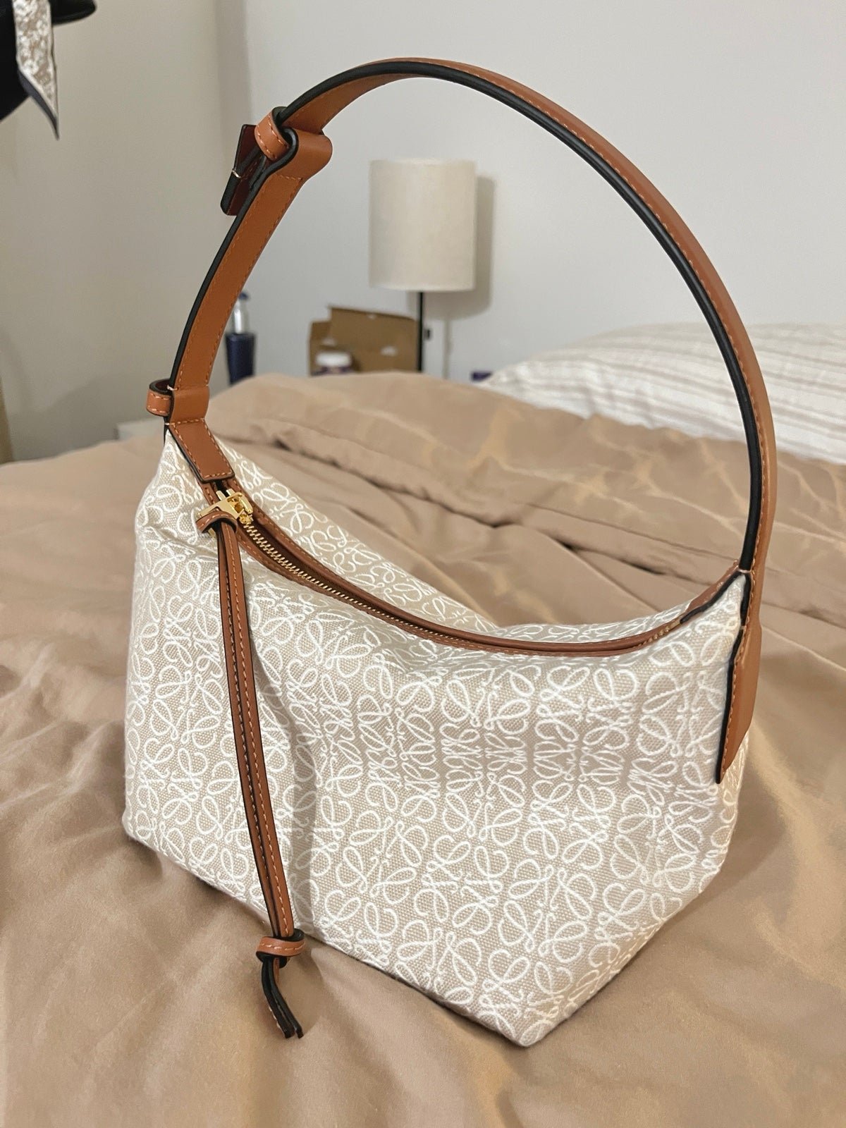 Loewe Small Cubi Anagram Shoulder Bag