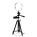 led Ring light with stand