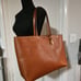 Fossil Jessie Leather Tote with wristlet