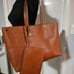 Fossil Jessie Leather Tote with wristlet