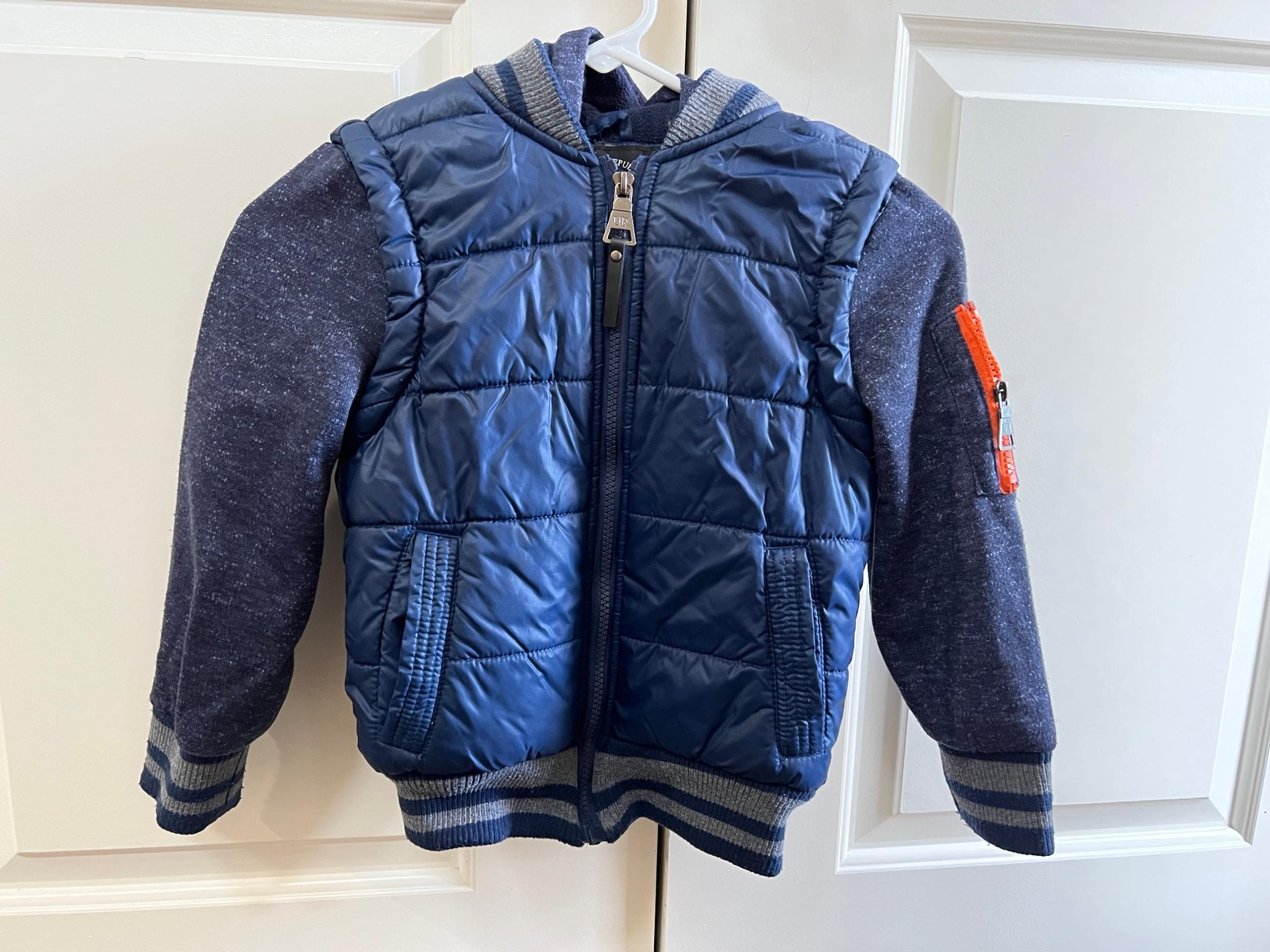 Boys Navy Jacket - Urban Republic