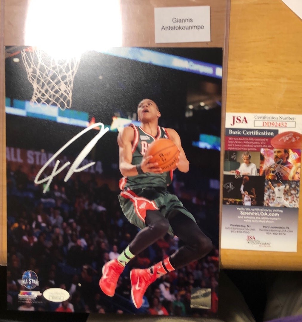 Signed nba picture
