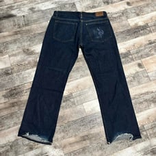 Vintage Y2K US Polo Assn Embroidered Baggy Jeans Size 36 x 34
