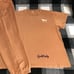 VS PINK CAMPUS SWEATPANTS & CAMPUS TEE IN TOFFEE LIMITED EDITION SIZE LARGE