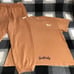 VS PINK CAMPUS SWEATPANTS & CAMPUS TEE IN TOFFEE LIMITED EDITION SIZE LARGE