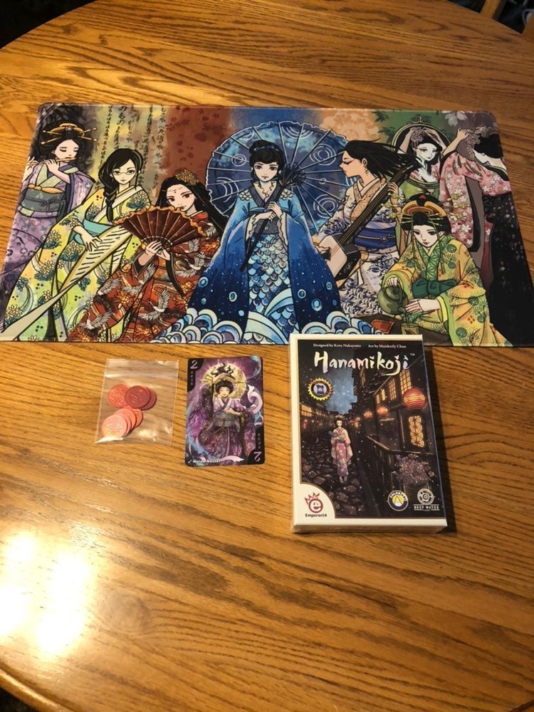 RARE Hanamikoki set coins playmat promos