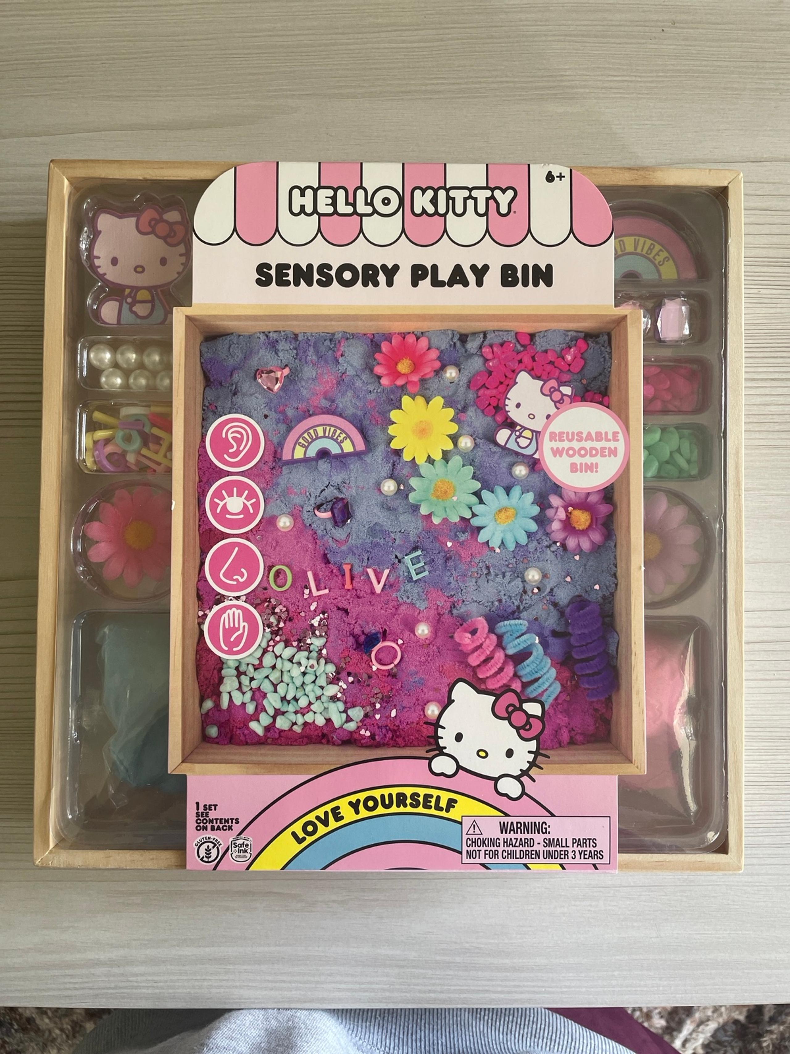 Hello Kitty Sensory Play Bin