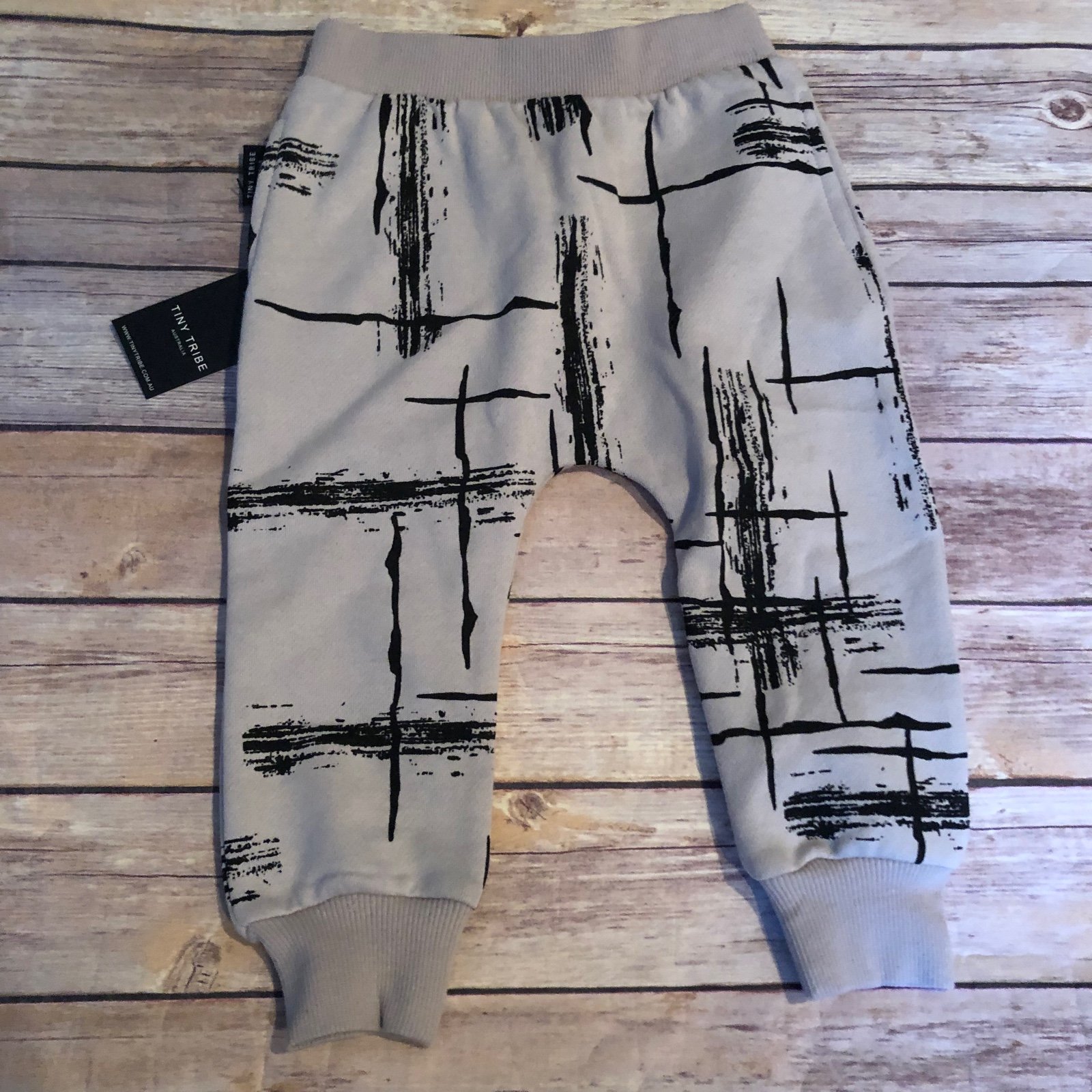 Tiny tribe gray pants