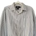 RRL Ralph Lauren Men's Beige Striped Button-Up Shirt Size M