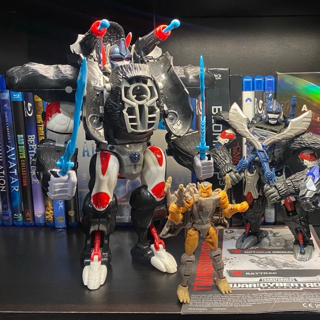 Transformers Beast Wars ROTB WFC Optimus Primal Rattrap LOT of 4