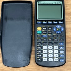 Texas Instruments TI-83 Plus Graphing Calculator W/Cover Tested And Works. Shi