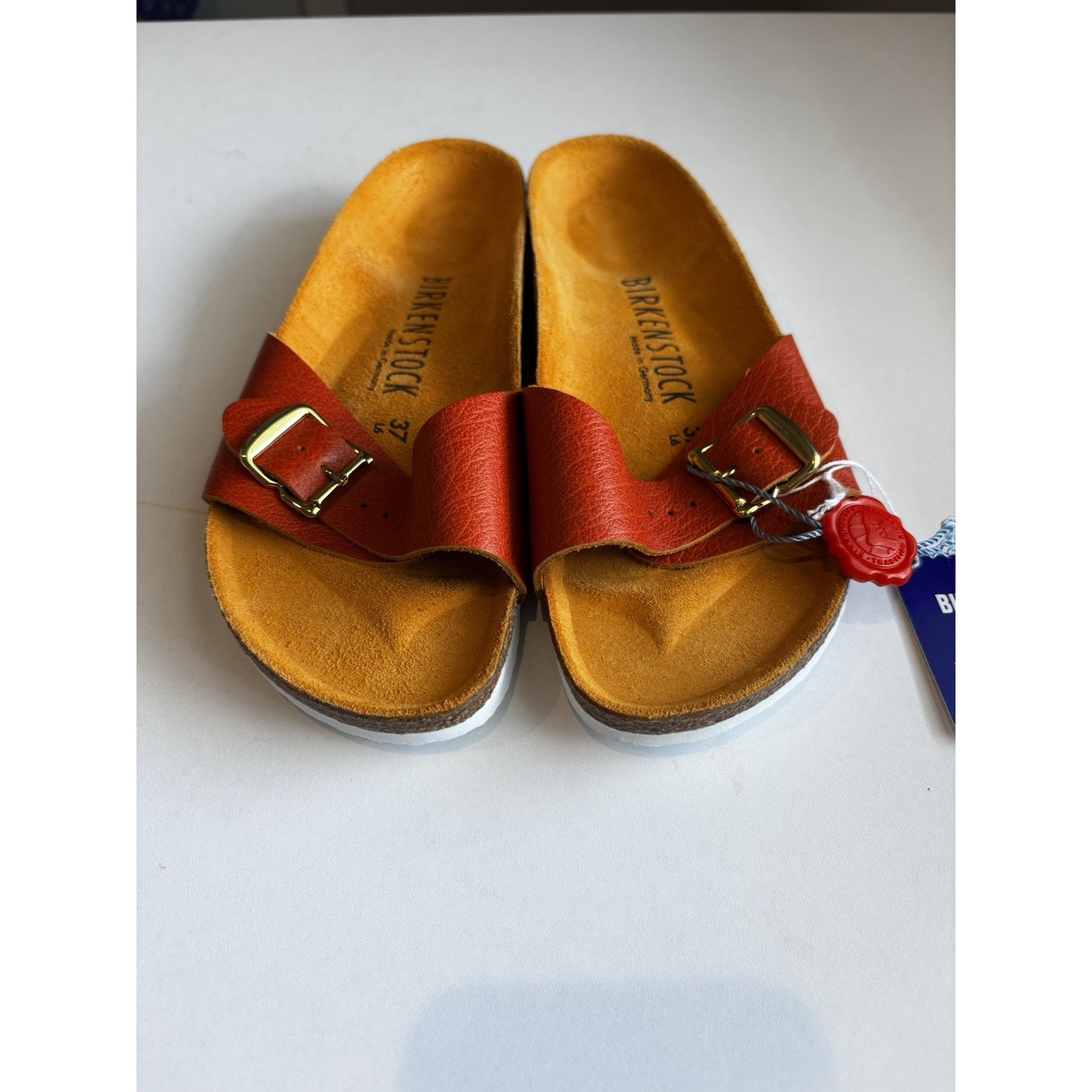 NEW Birkenstock Madrid 1963 Limited Edition Pigalle Red 37