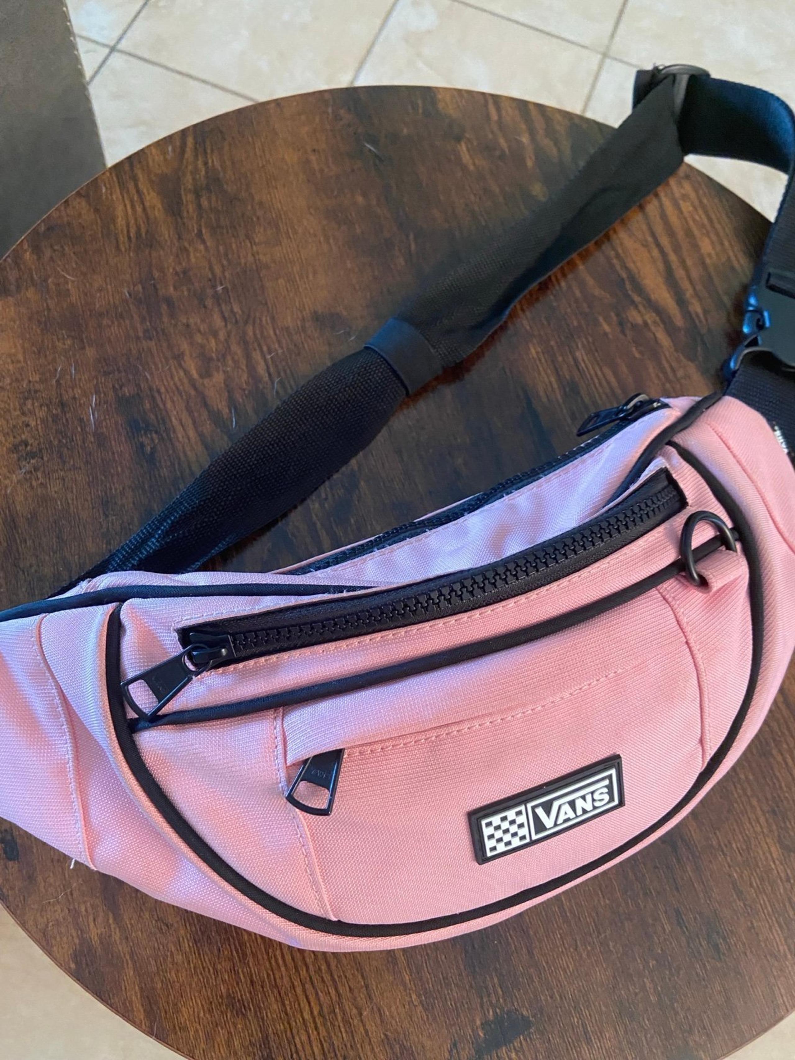 Vans  Off The Wall VIP Pink & Black Waist Pack/crossbody Fanny Pack