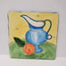 Julia Junkin Studio Ceramic Trivet, Cheese Board, Tile Wall Hanging, Oranges