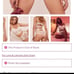 HTF VS Pink L Love & Lemons Stardust Bustier
