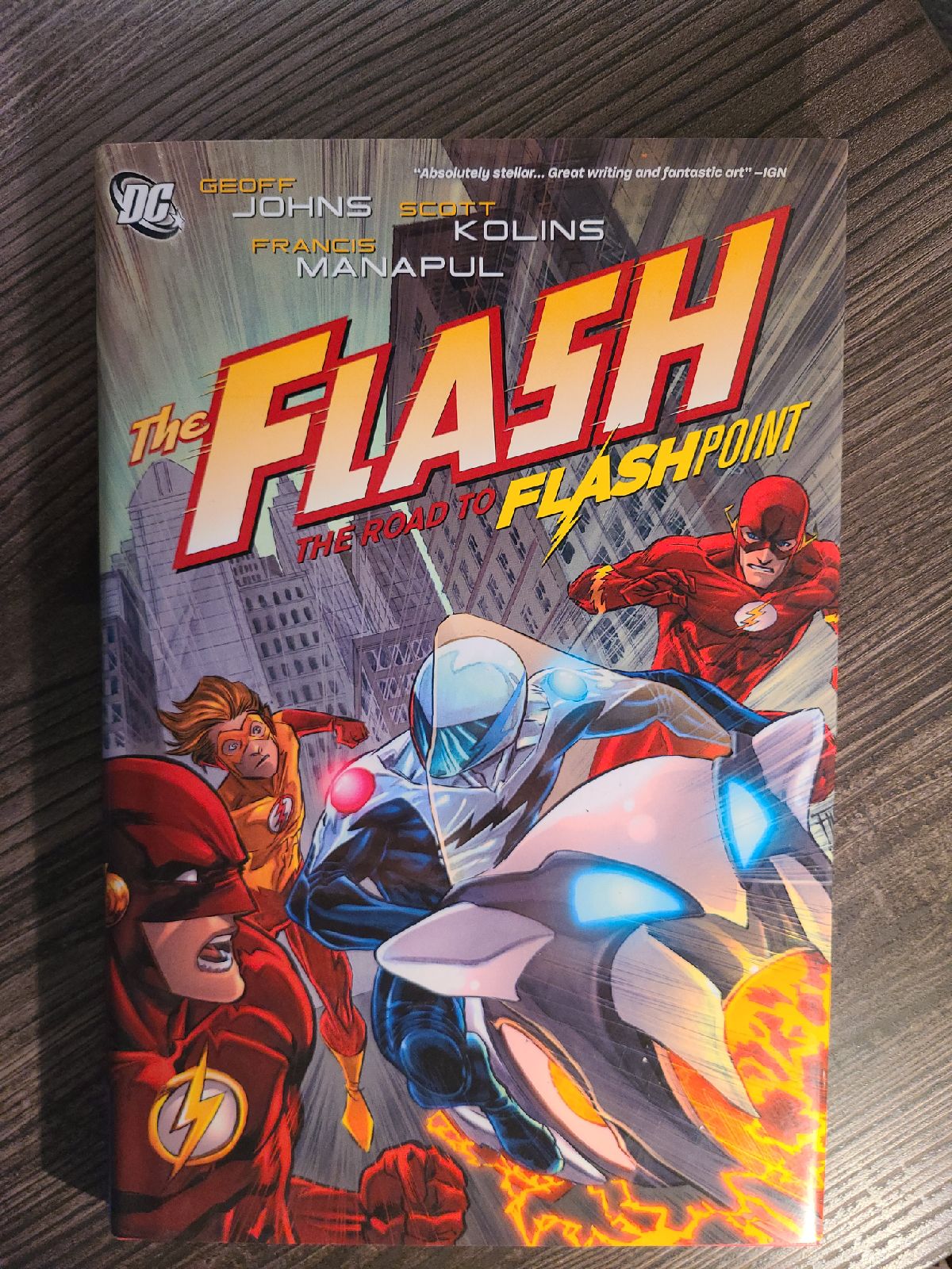 DC Comics The Flash Hard Cover Book