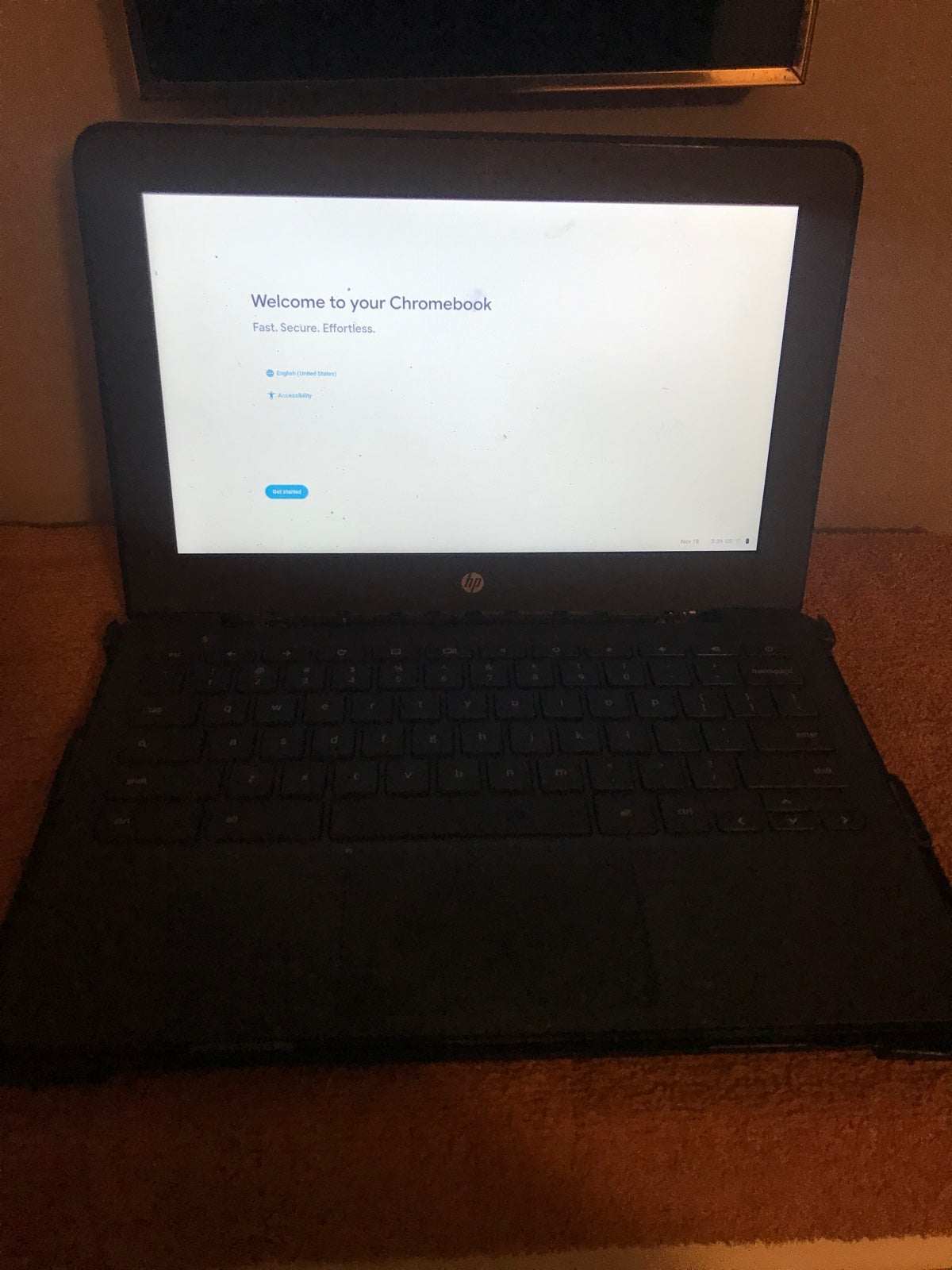 HP Chromebook 32 GB in Black