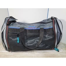 Vintage Jeep Sport Utility Duffle Gym Bag Wrangler Gladiator Expandable 13 x 27