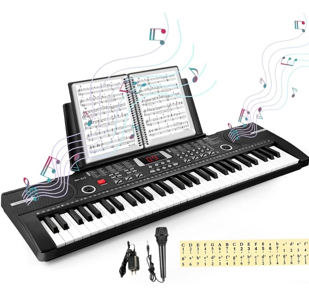 61 Key electric piano for beginners