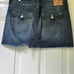 True Religion Blue denim mini skirt size 31