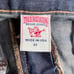 True Religion Blue denim mini skirt size 31