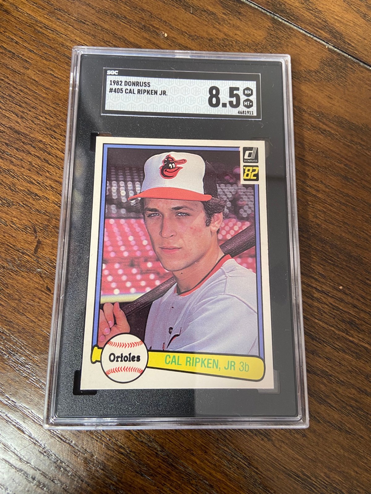 Cal Ripken Jr 1982 Donruss #405 RC Rookie SGC-8.5 NrMnt Rare-