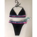 NWT OFF-WHITE TAPE BIKINI BLACK Size 40