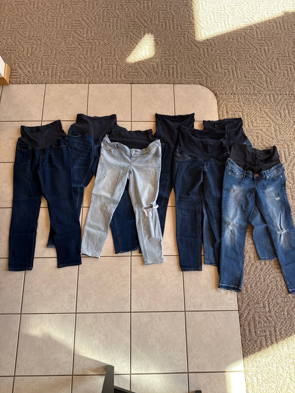 Maternity Jeans Lot
