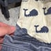 Ergobaby Blue Whale Print Original Baby Carrier Used GUC