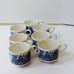 Blue White Willow Teacups England (7)