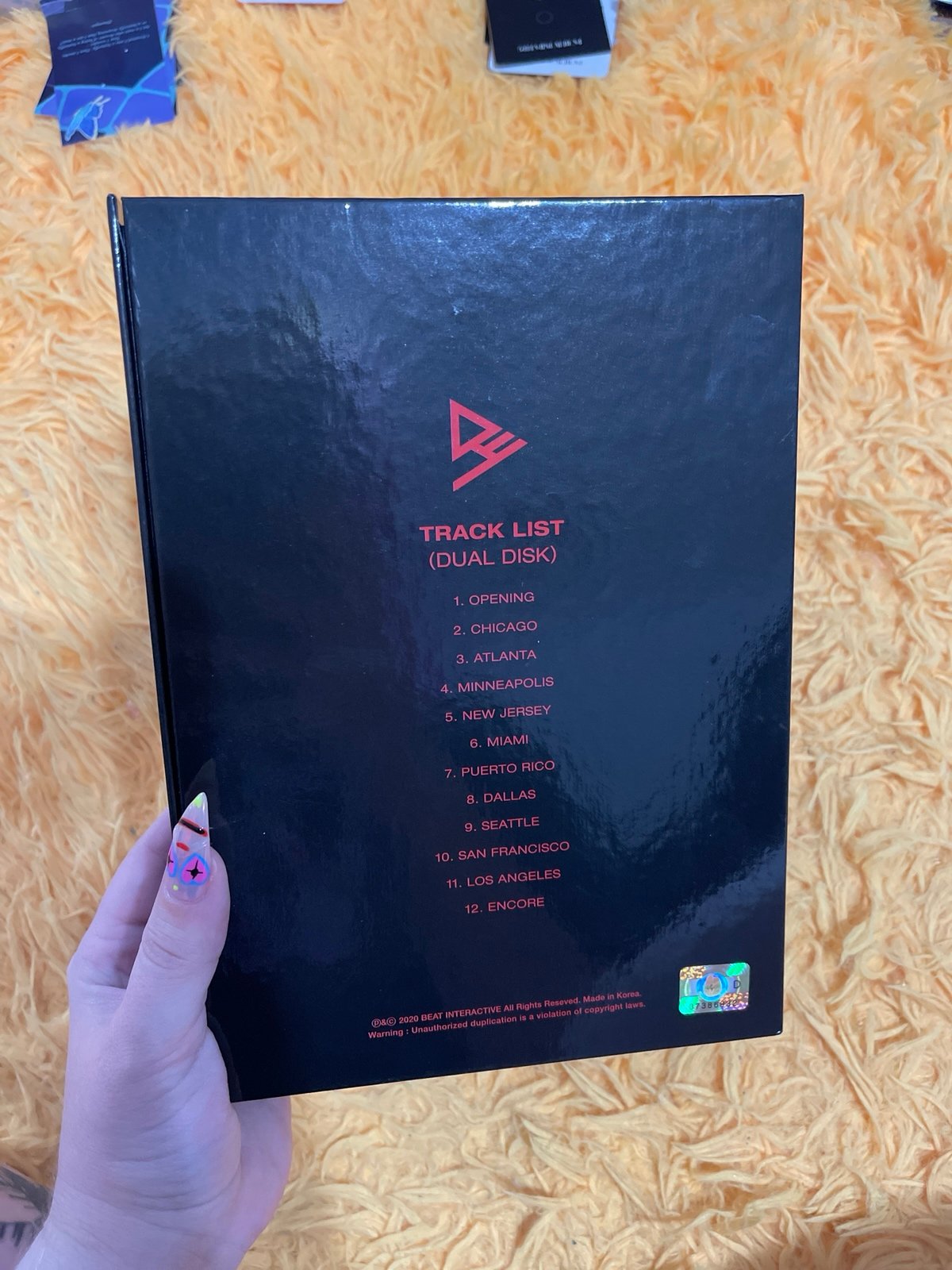 A.C.E Undercover US tour CD