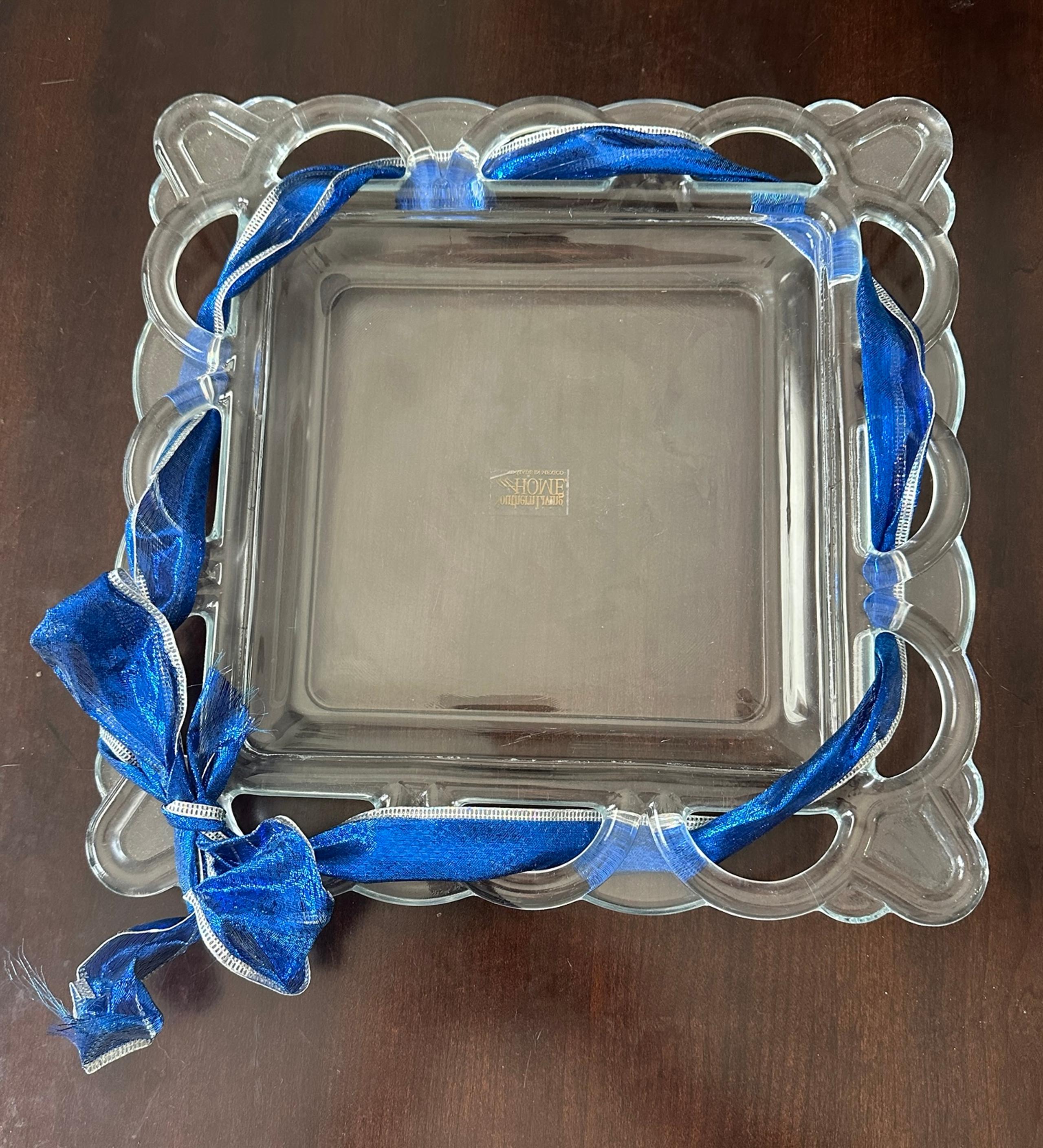 Vintage Southern Living Clear Dress Me UP Platter