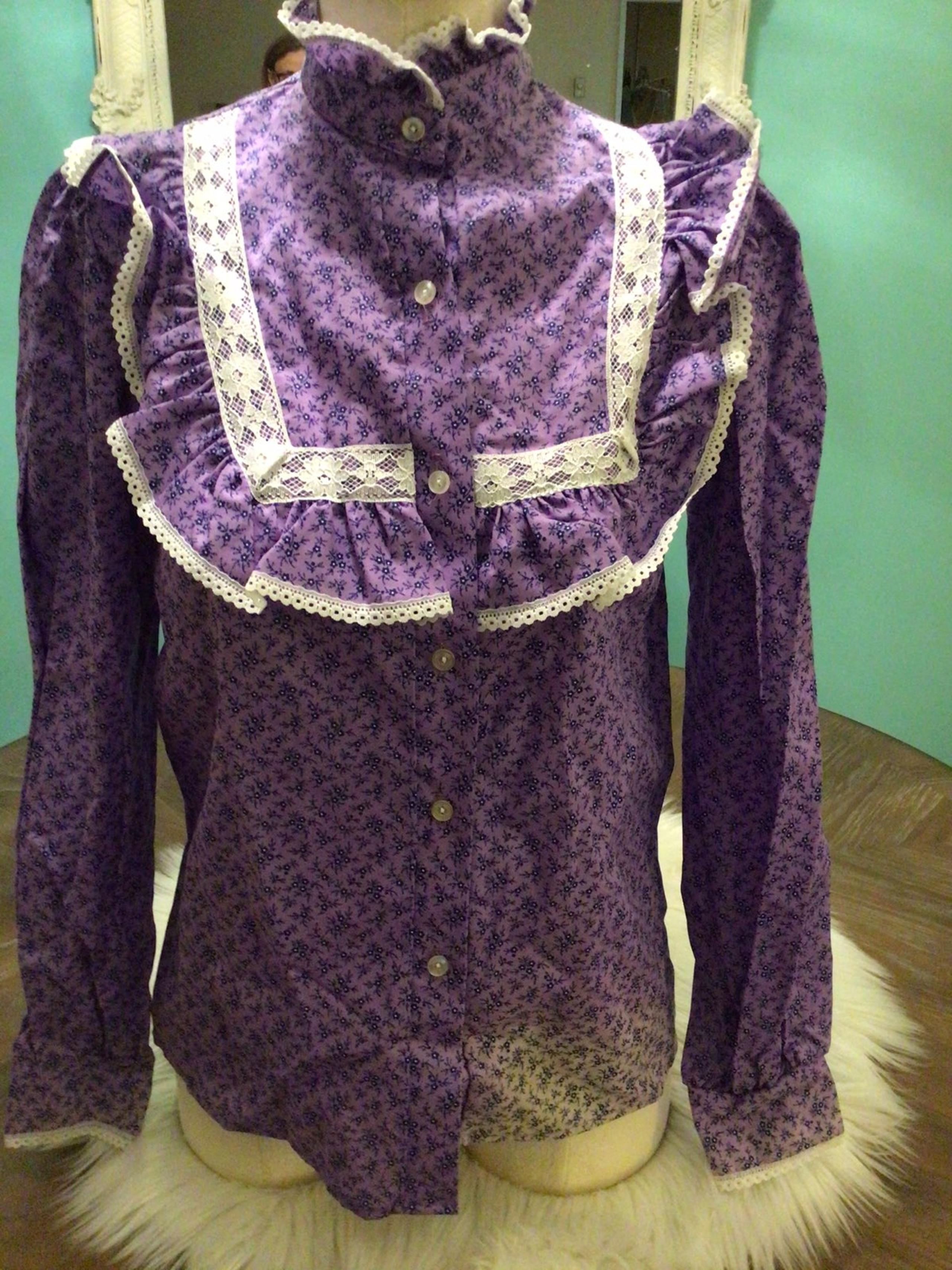 1970s vintage Sheplers purple prairie bl