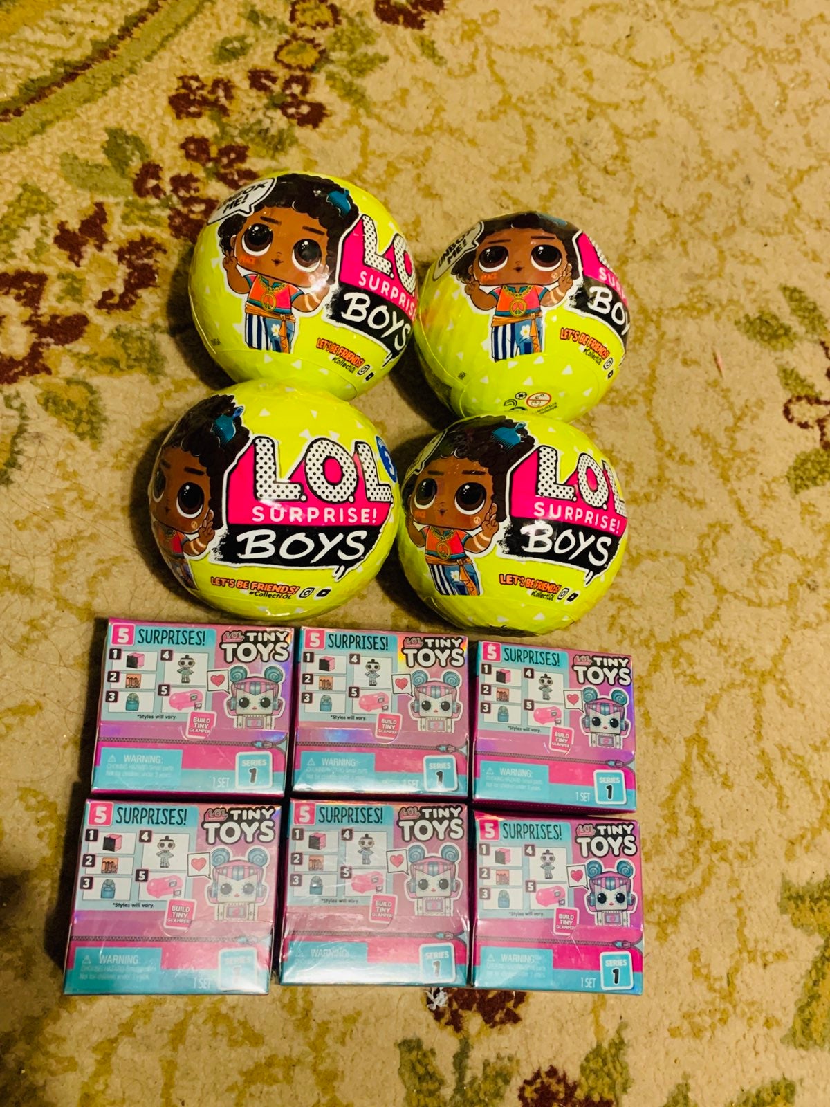NEW LOL Lot boys series 3 and tiny toys