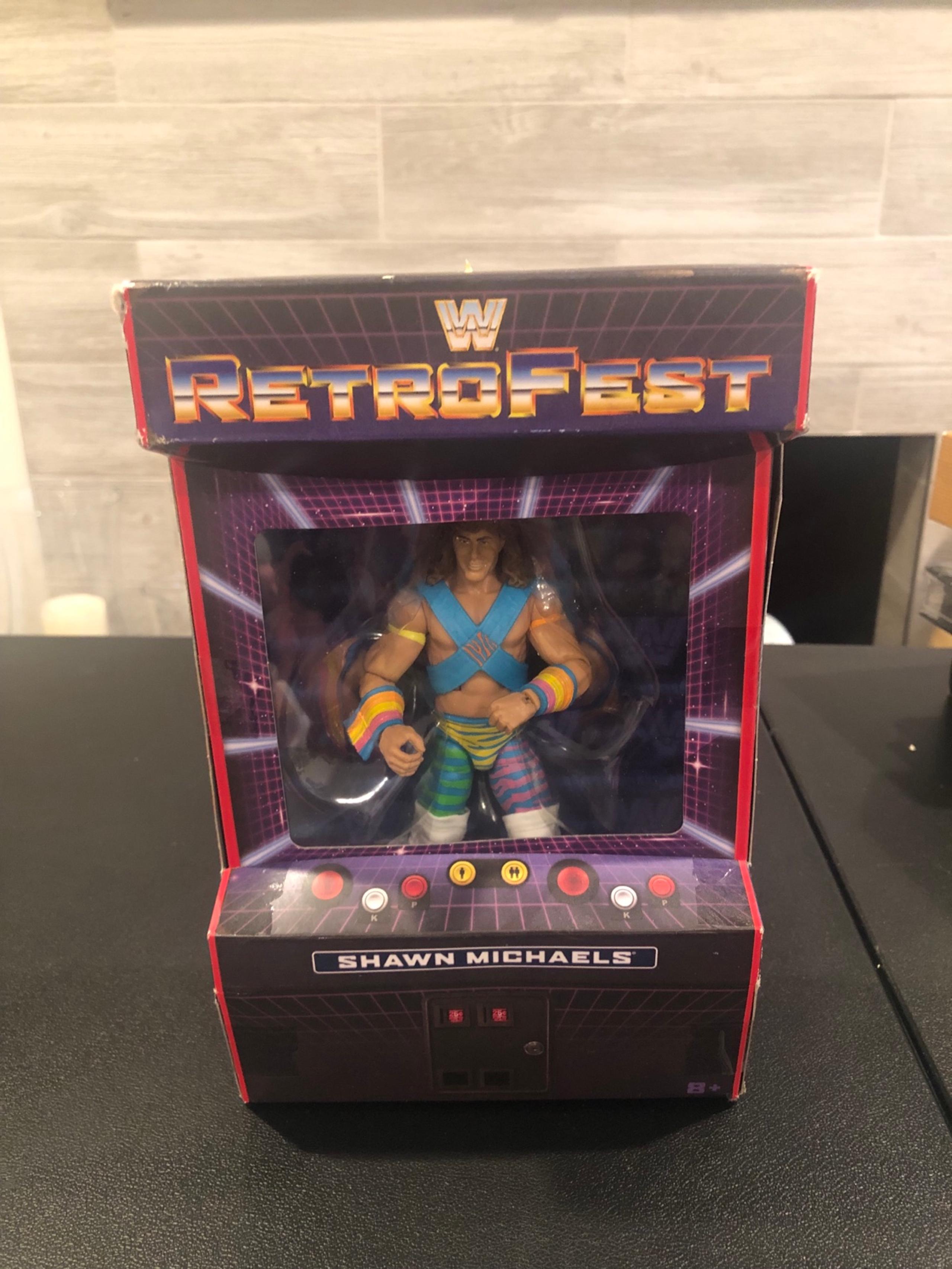 WWE “The Rockers” Shawn Michaels RetroFest GameStop Action Figure
