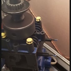 Small Gas Engine Lamp