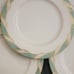 5-Lenox Bellevue Sea Green Pattern Dinner plates