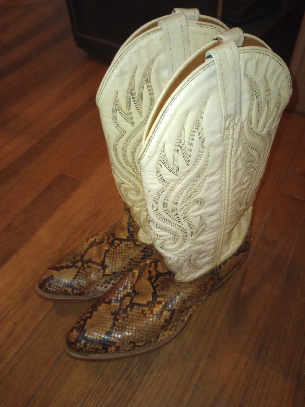Cowboy Boots Rattlesnake