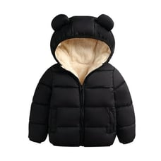 Farrubbyine8 Infant Kids Baby Boys Girls Hooded Coat Jacket Winter Toddler Thick