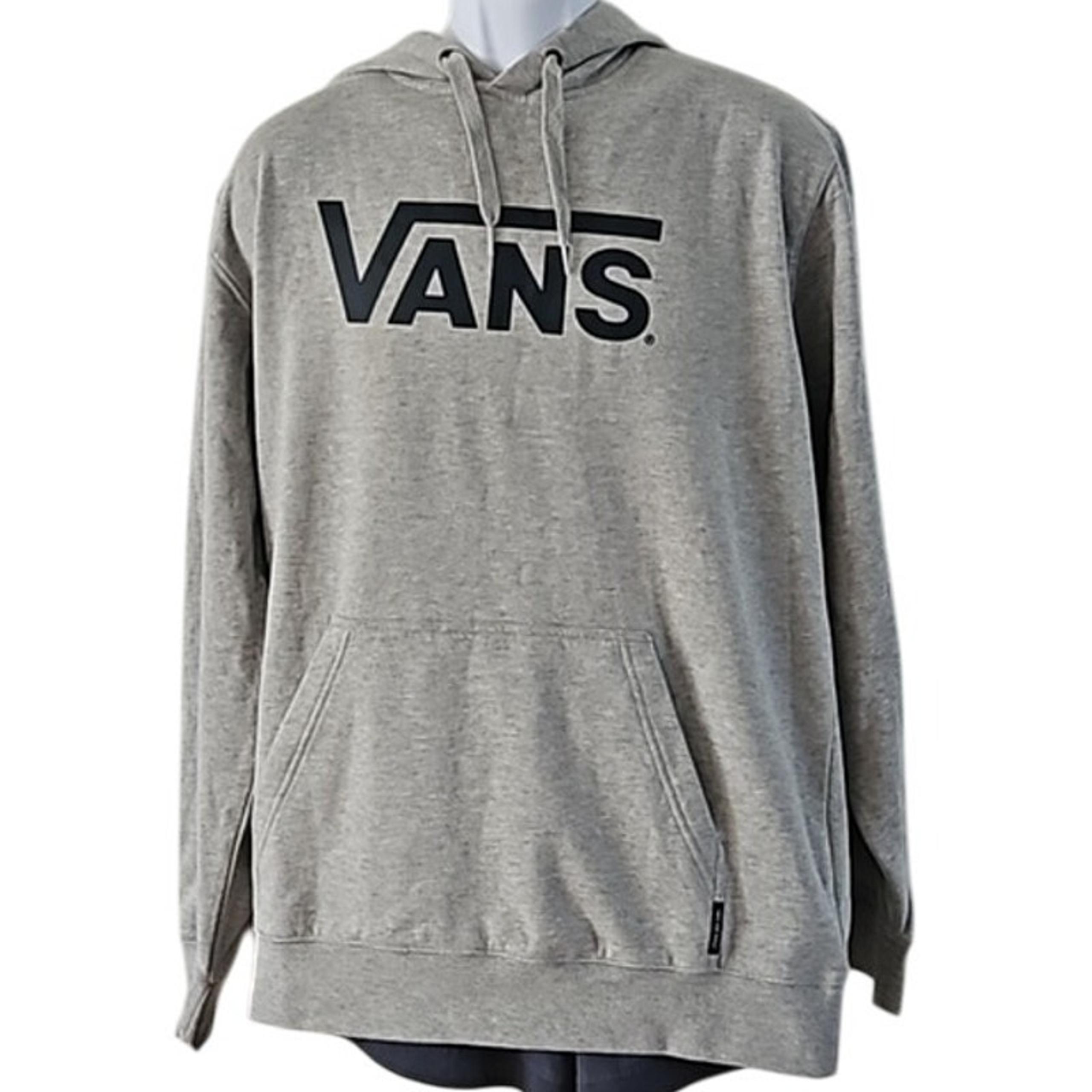 Vans Classic Pull-Over Hoodie - Gray, Size Large (NWT)