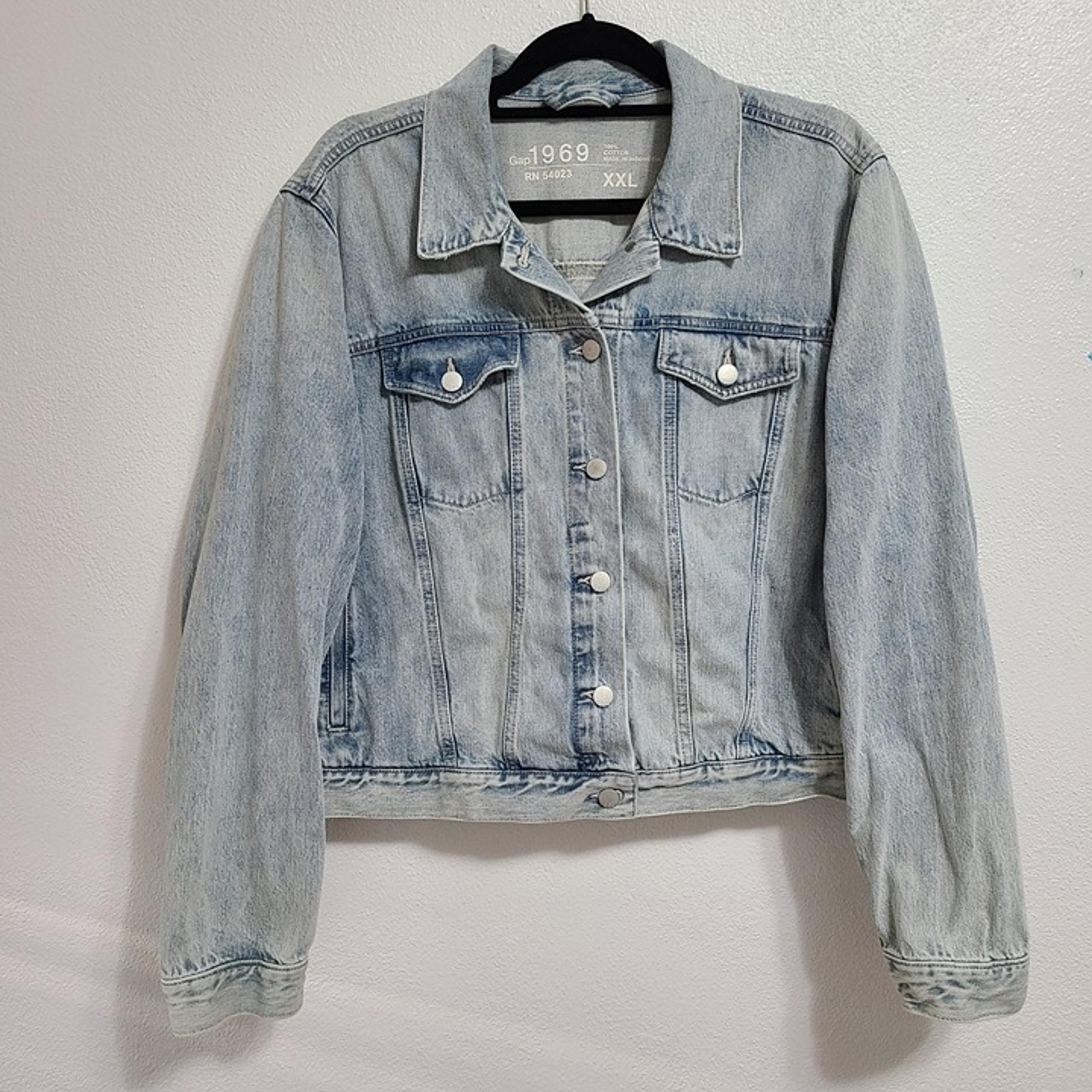 GAP 1969 Denim Jacket Womens Size XXL