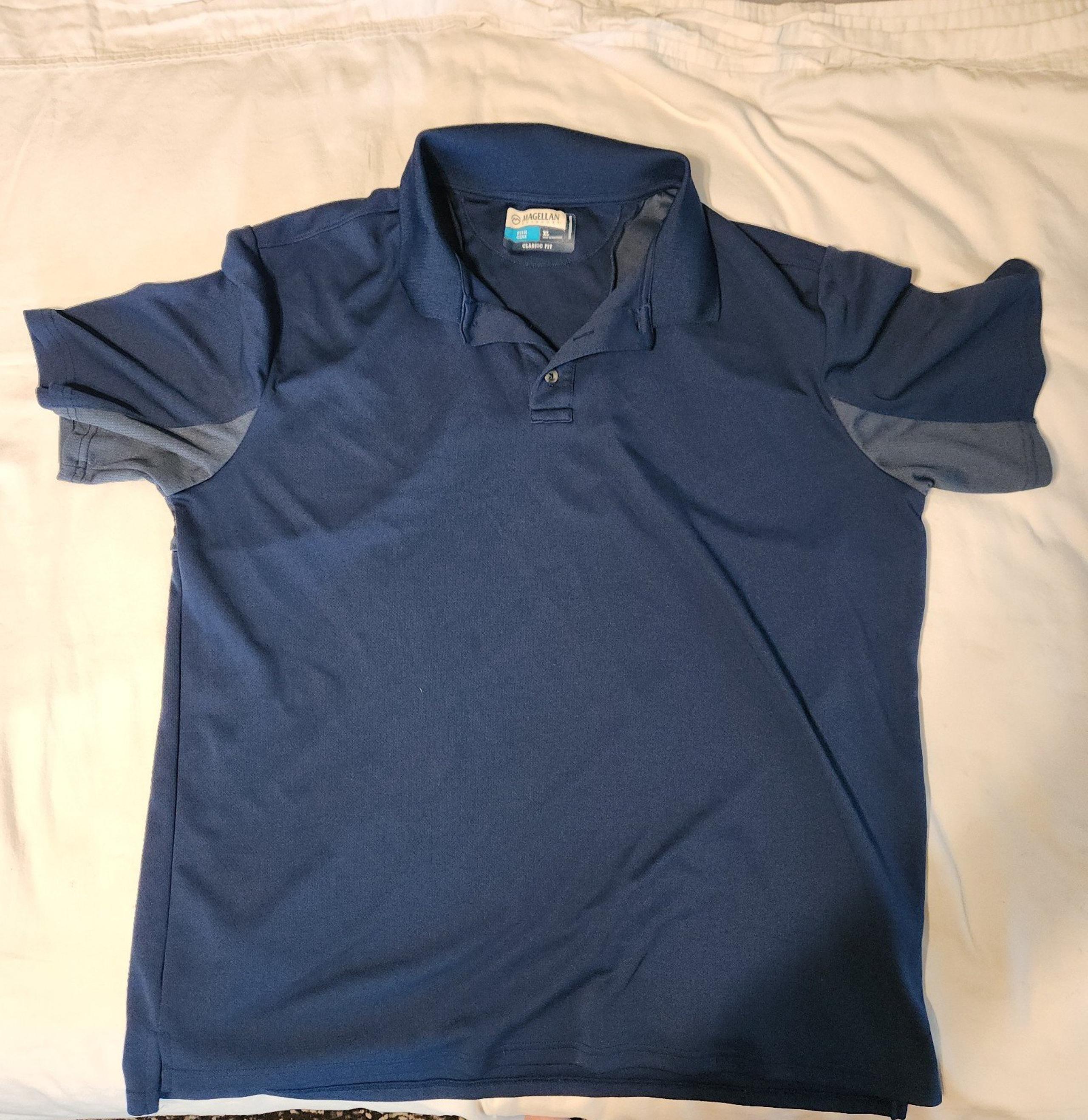 Magellan Men's Navy Blue Polo XL