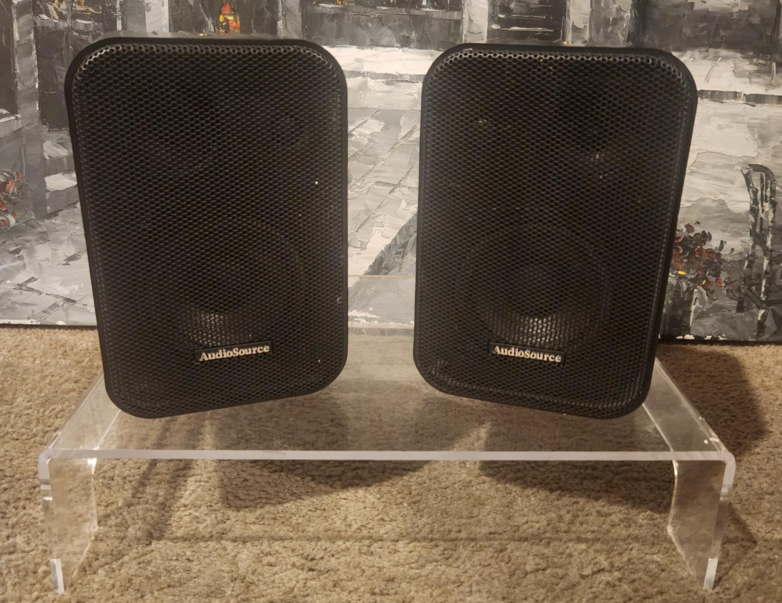 AudioSource LS100 Speakers - Pair - Black