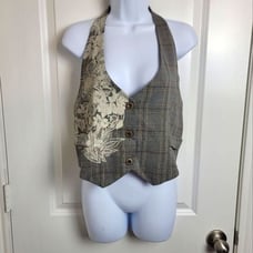 F.A.N.G Y2K Plaid Vest top