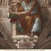 Art Photo Alinari Sistine Cappella La Sibilla Cumea Michelangiolo 7546 Rome