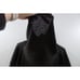 Sarah Pacini Cowl Neck Back Slit Knit Sweater - Black O/S
