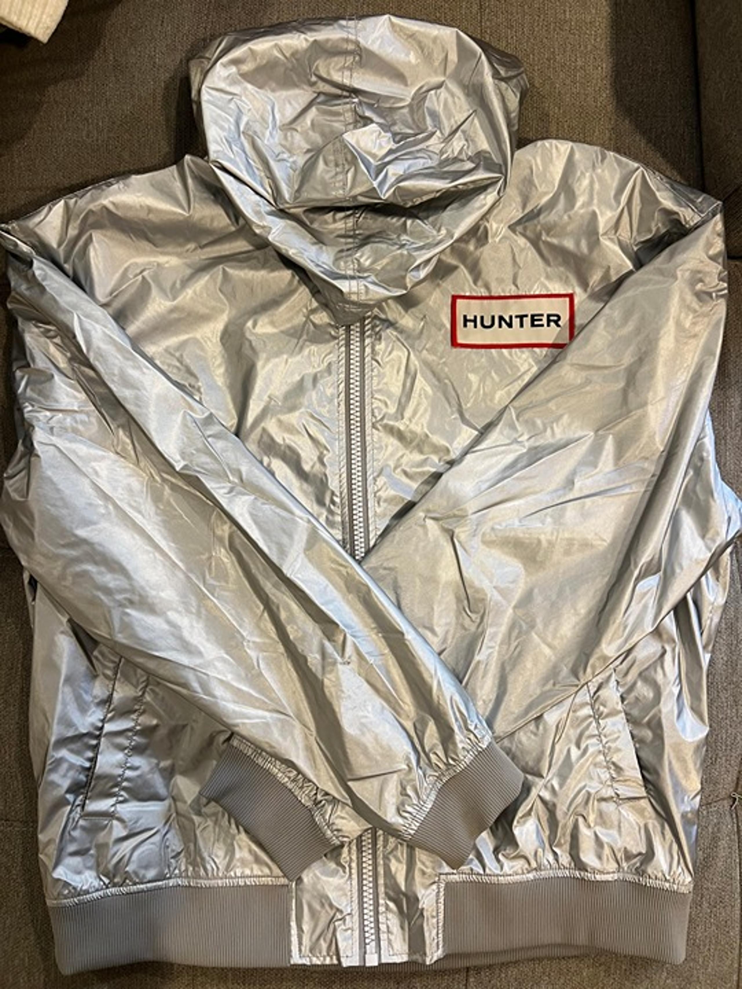 Hunter Metallic Rain Jacket **PLEASE READ DESCRIPTION**