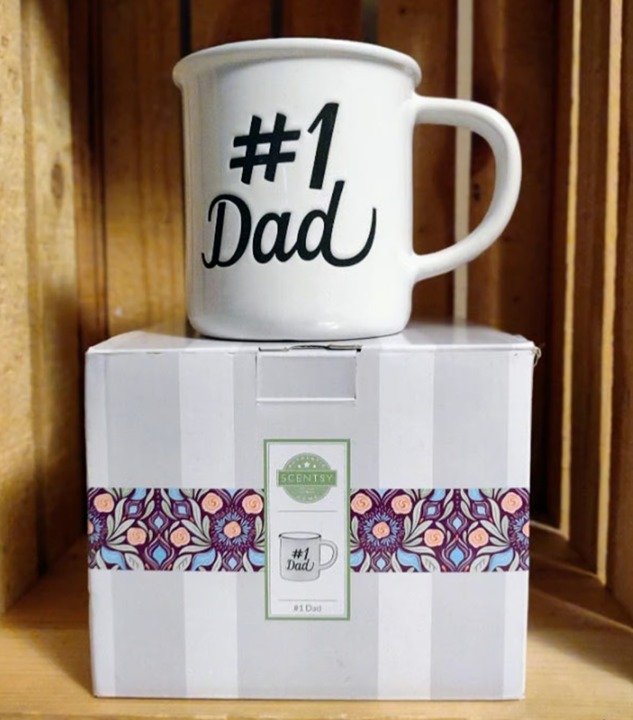 #1 Dad Coffee Mug Scentsy Warmer